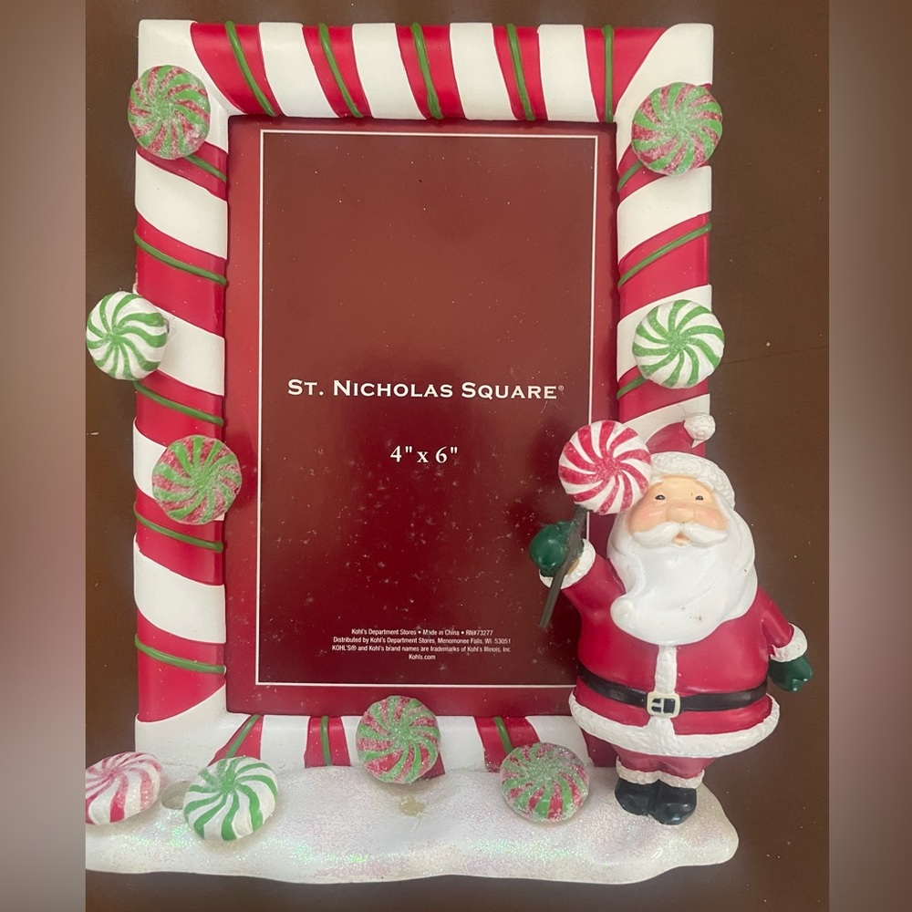 Picture Frame Christmas Santa